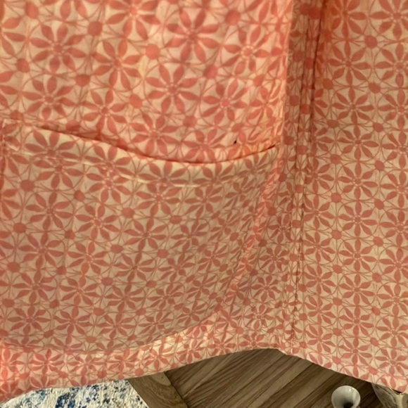 Appleseed's Pink and Coral Floral Quilted Jacket NWOT Sz PM 100% Cotton - Picture 6 of 12